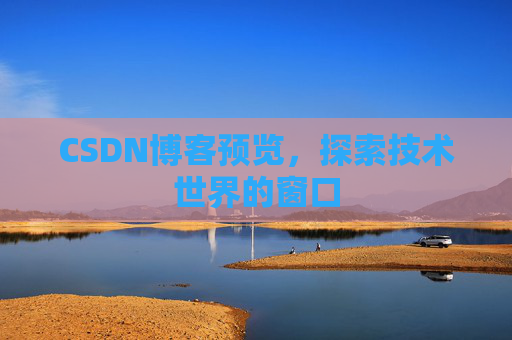 CSDN博客预览,探索技术世界的窗口